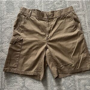 Men’s Orvis Trout Bum Tan Cargo Shorts | Waist 36